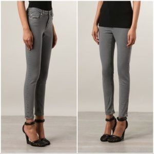 ACNE STUDIOS Gray Skinny Jeans, Size 26